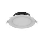Noxion Downlight LED Hera Piatto Incasso Bianca 9W 900lm 80D - 827-830-840 CCT | 146mm - Ritaglio 120mm