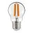 Noxion Lucent Lustre LED E27 Sferica Filamento Chiara 4.5W 470lm - 827 Bianco Molto Caldo | Dimmerabile - Sostitutiva 40W