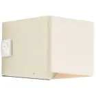 Brilliant Iseo Luce Da Parete Plastica Beige 4W 300lm - 830 Luce Calda -  | IP44 - Esterni - Sensore di Movimento e Luce - USB Ricaricabile