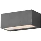 D'Lite Luce Da Parete Bello Nero Up & Down 12W 850lm - 830 Luce Calda - | IP54