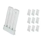 Confezione Multipack 10x Osram Dulux F 24W 840 | Bianco Freddo - 4-Pin