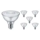 Confezione Multipack 6x Philips Master Value LED Bulboo Riflettore E27 PAR30 9.5W 820lm 25D - 940 Bianco Freddo | Miglior resa cromatica - Dimmerabile - Sostitutiva 75W